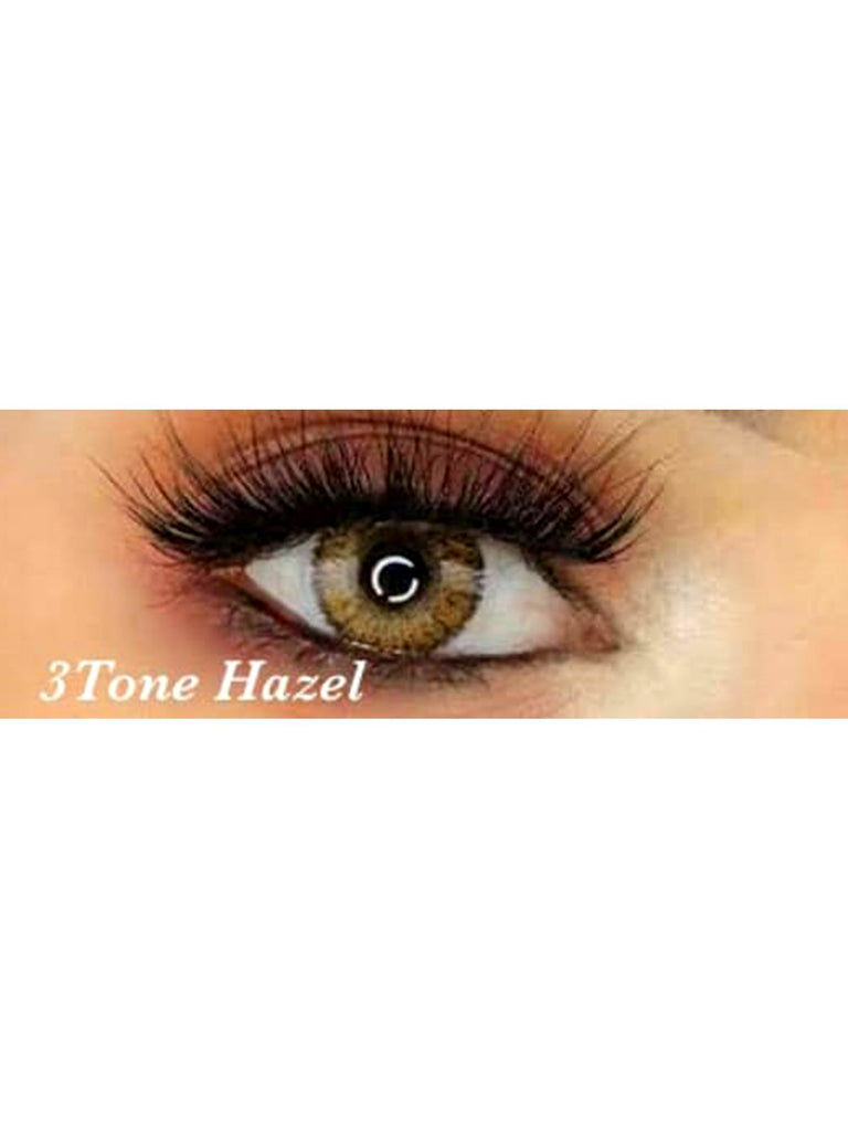 3 Tone Hazel - Shop Human hair wigs, Skin care & 3D eye-lenses/Eyelashes online!