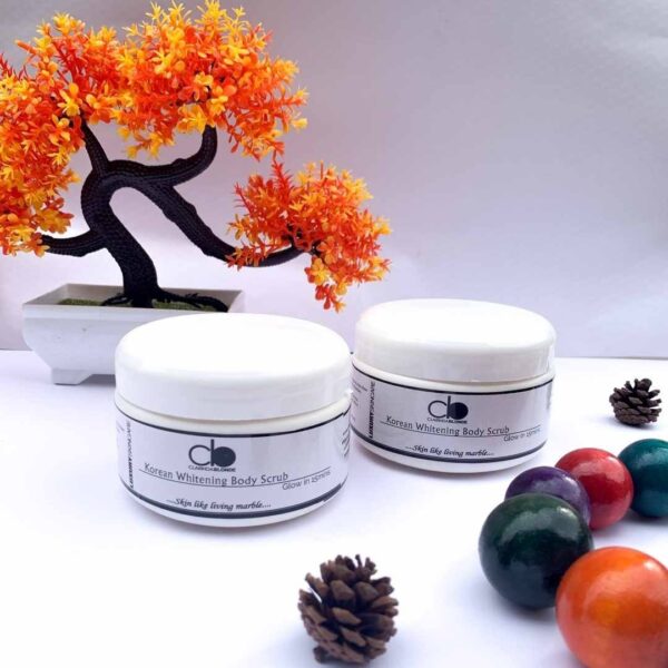 whitening body scrub