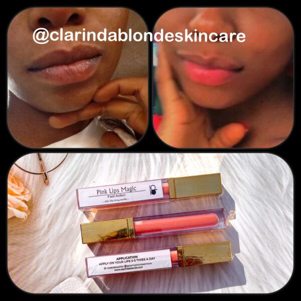 Pink Lips Magic Skin Care Clarinda Blonde