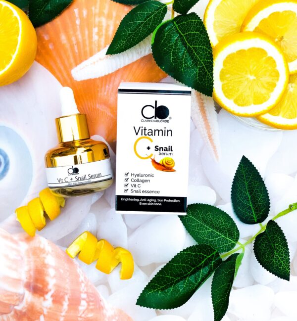 Vitamin C + Snail Serum - Shop Human hair wigs, Skin care & 3D eye-lenses/Eyelashes online!